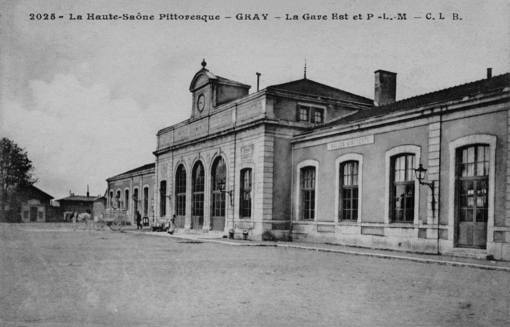 Gray - la gare Est et PLM