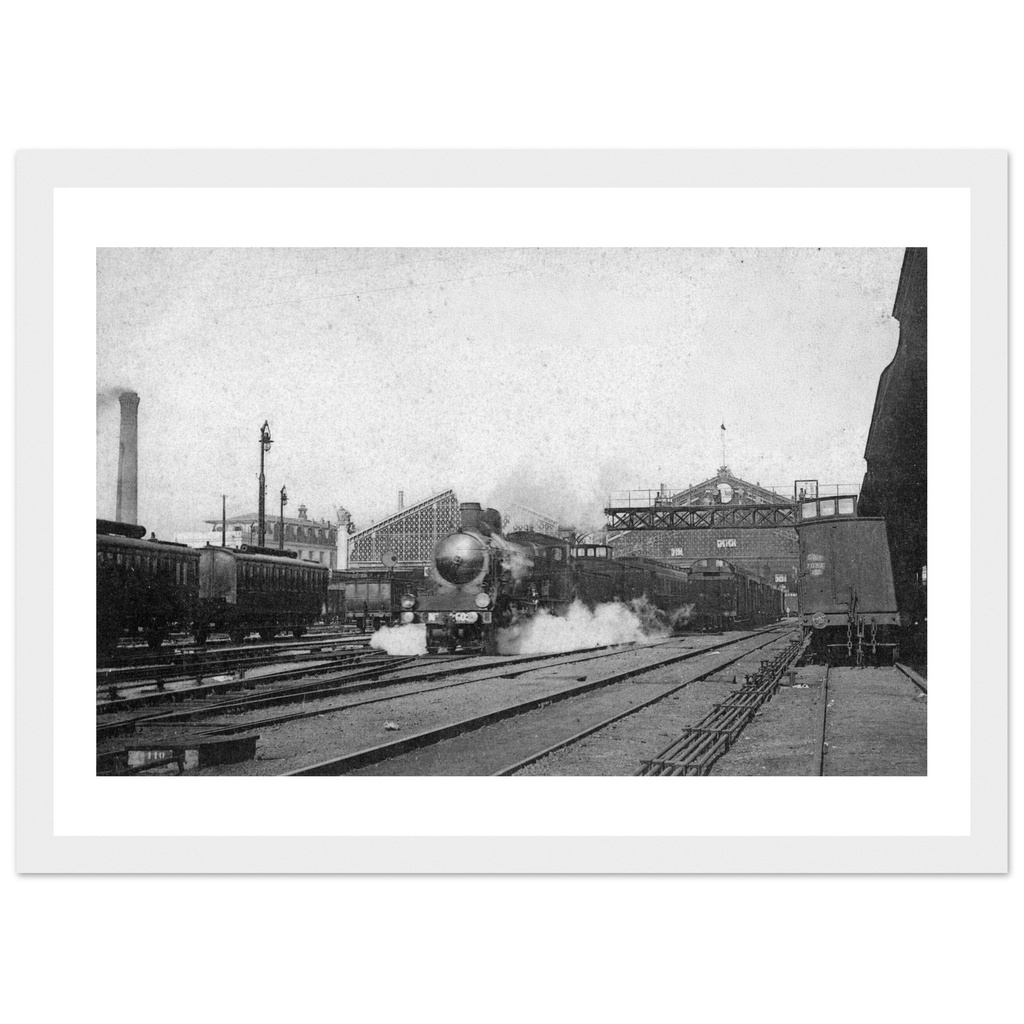 Gare de Lyon - Départ du Rapide de Savoie