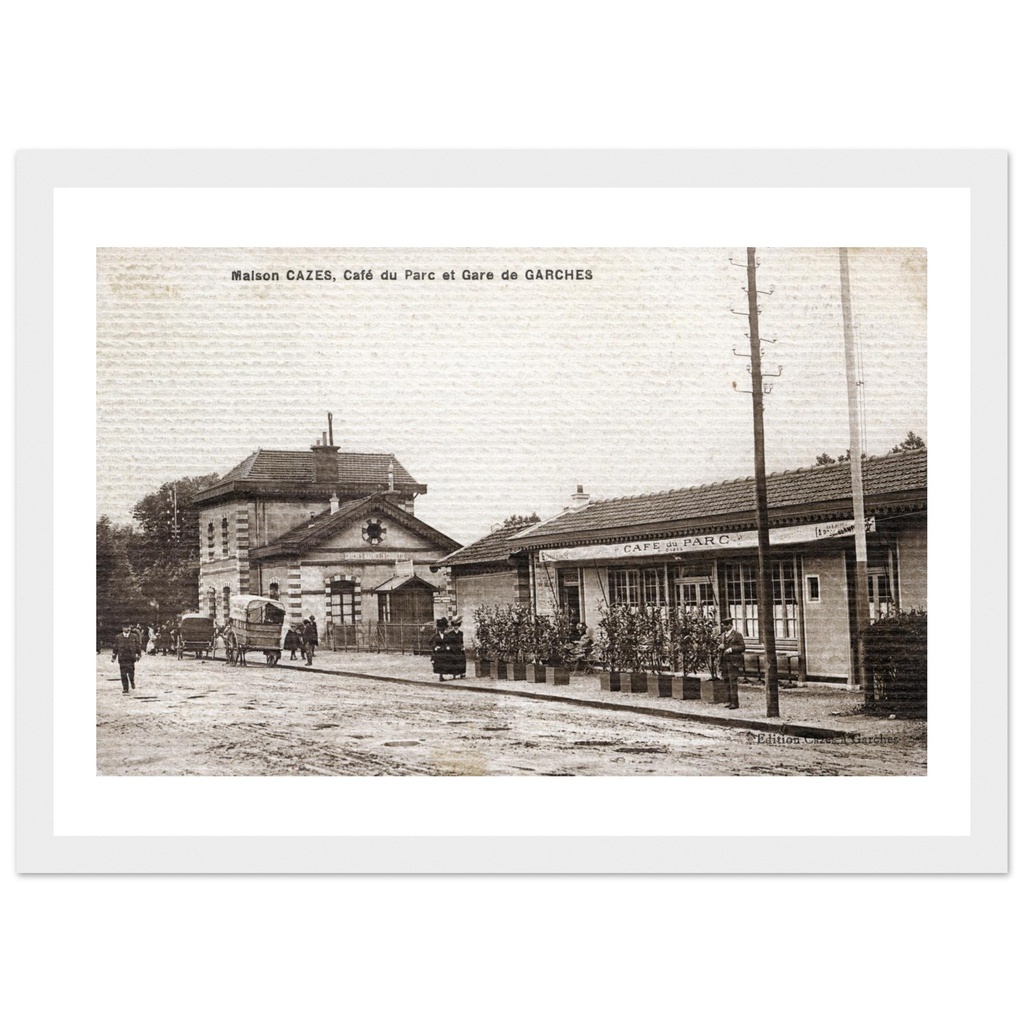 Garches - Maison Cazes et cafe du parc