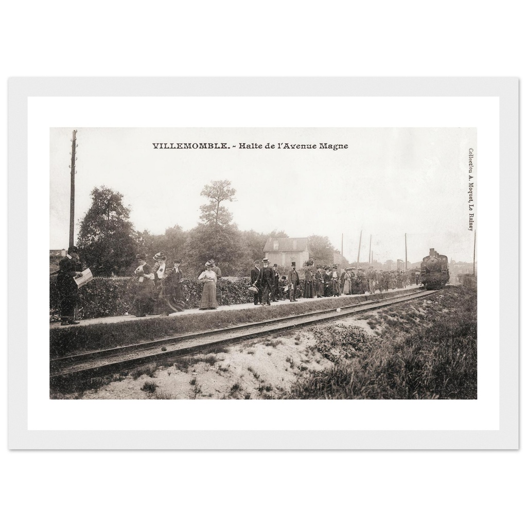 Villemonble- Halte de l'Avenue Magne