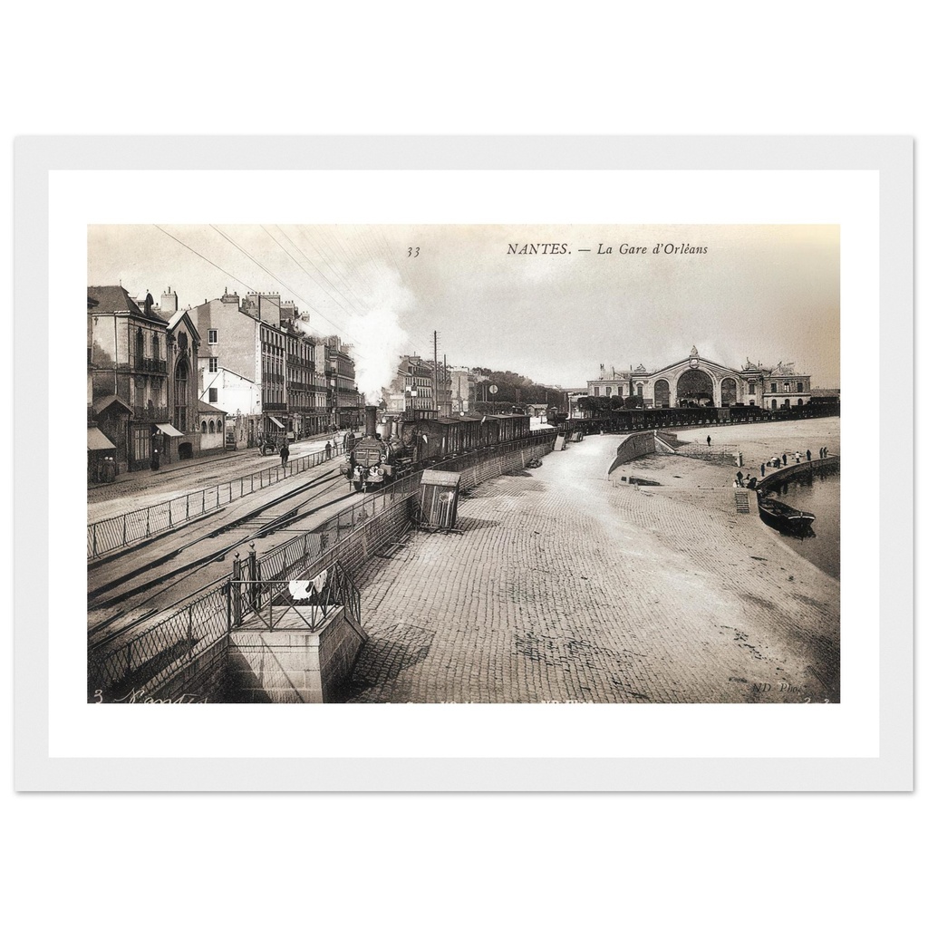 Nantes - La Gare d'Orléans