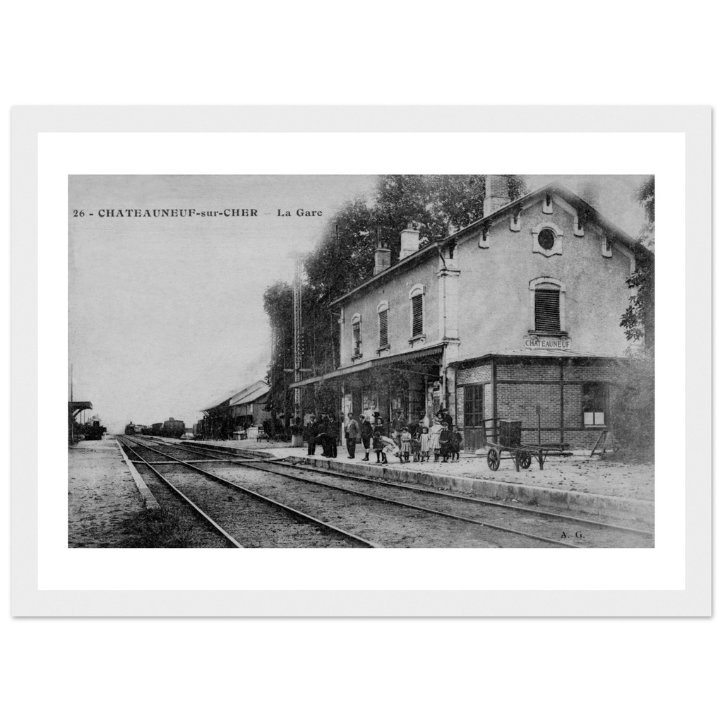 Châteauneuf-sur-Cher - La Gare