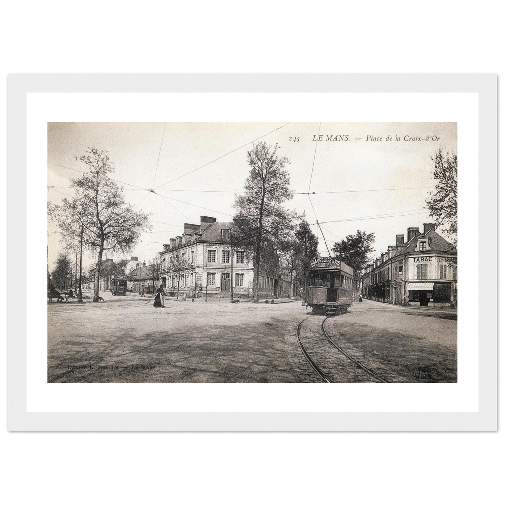 Le Mans - Place de la croix d'or