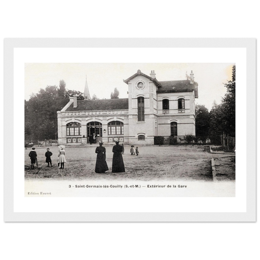 Saint-Germain-les-Couilly - Extérieur de la Gare