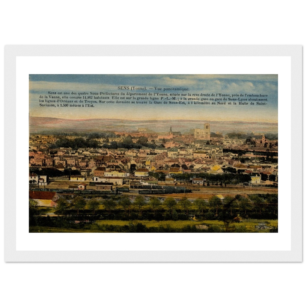 Sens - Vue Panoramique