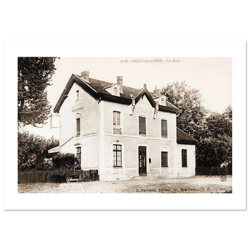 Gilly-sur-Loire - La gare