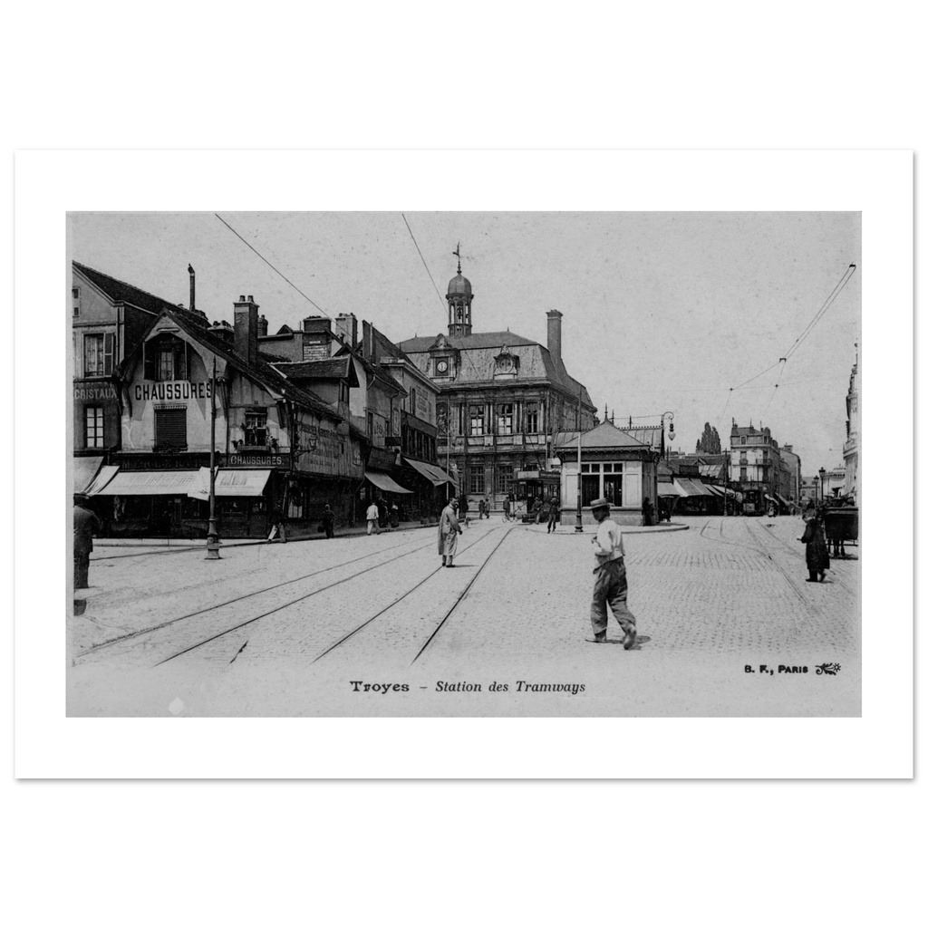 Troyes - Station des tramways