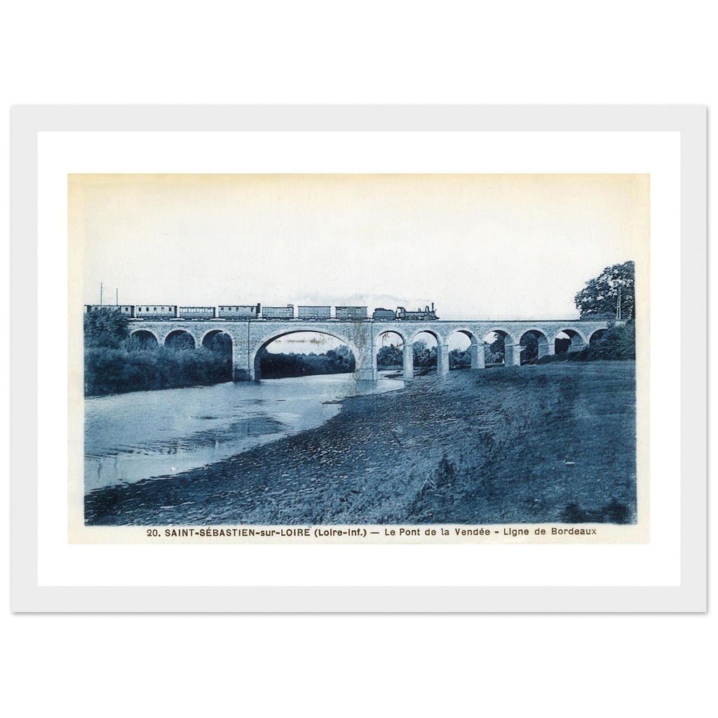Saint-Sebastien-sur-Loire - Le Pont de la Vendee - Ligne de Bordeaux