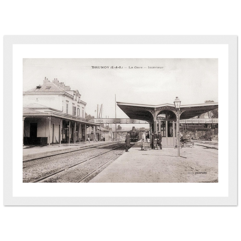 Brunoy - La Gare, intérieur