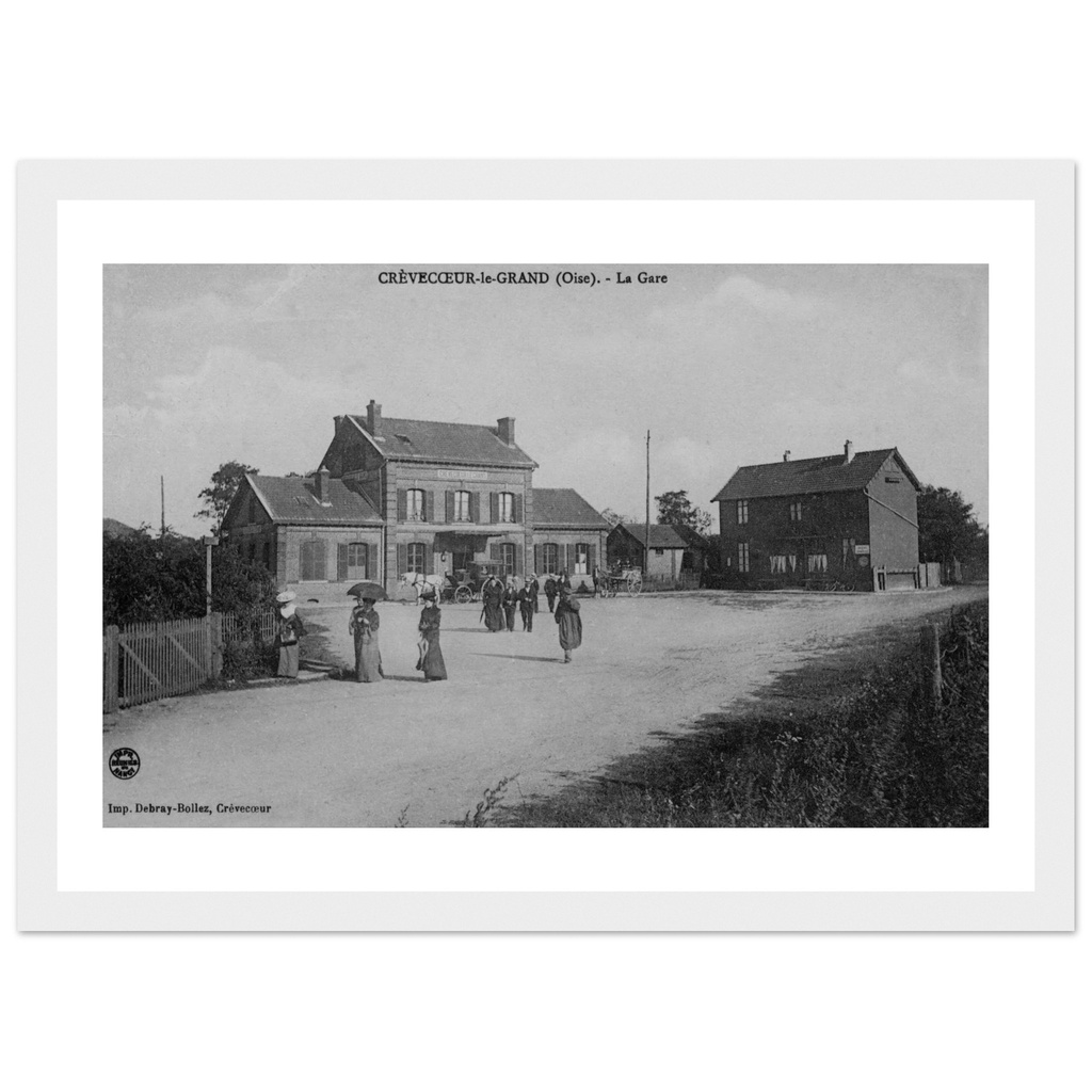 Crevecoeur-le-Grand - La Gare