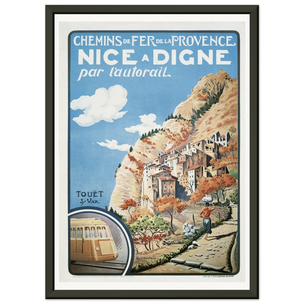 Nice à Digne par Autorail
