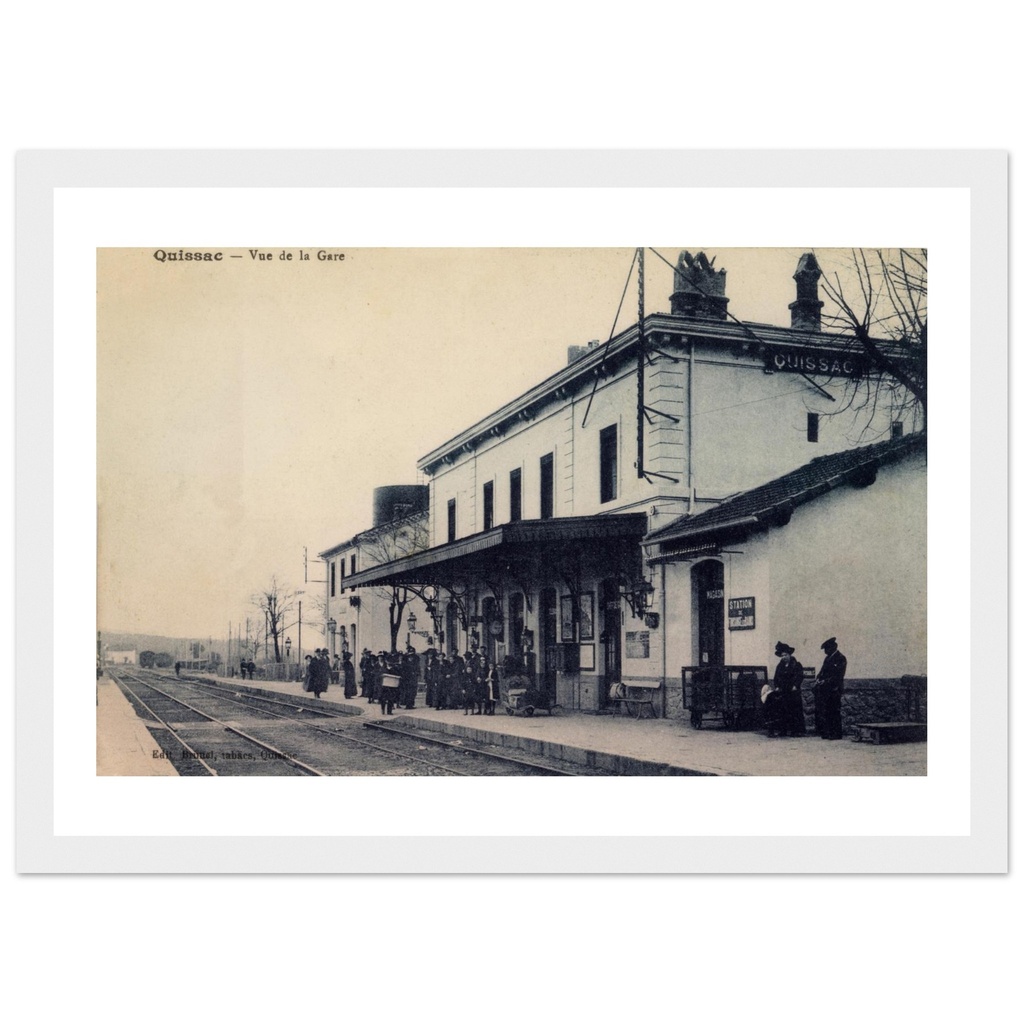 Quissac - Vue de la Gare