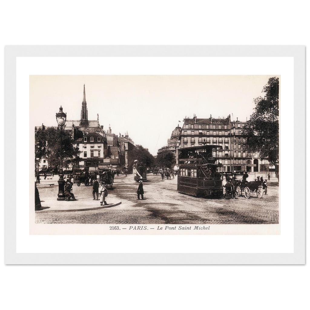 Paris - Le Pont St Michel