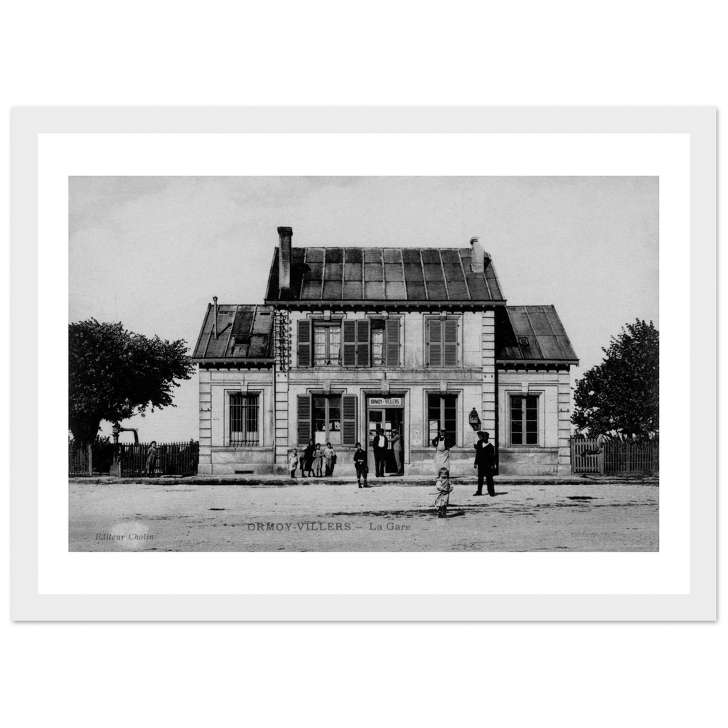 Ormoy Villers - Interieur de la Gare