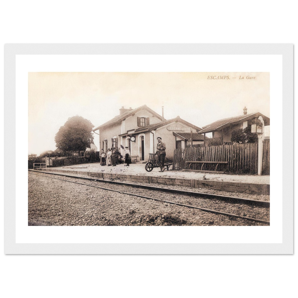 Eschamps - La gare