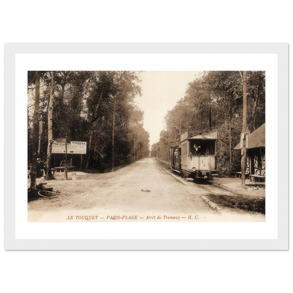 Le Touquet-Paris-plage - Arret du tramway