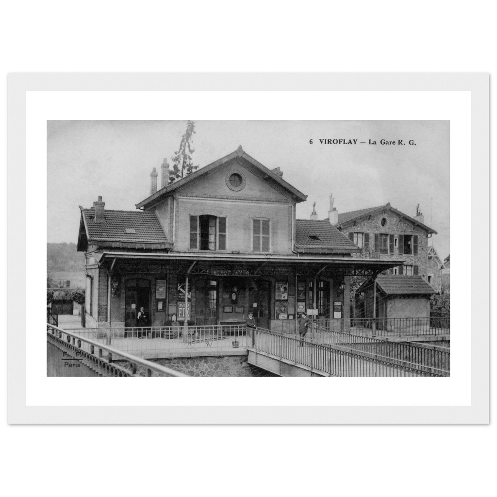 Viroflay - les quais de la gare