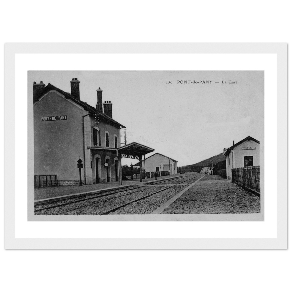 Pont de Pany - Cote d'Or - Bourgogne - France    La Gare