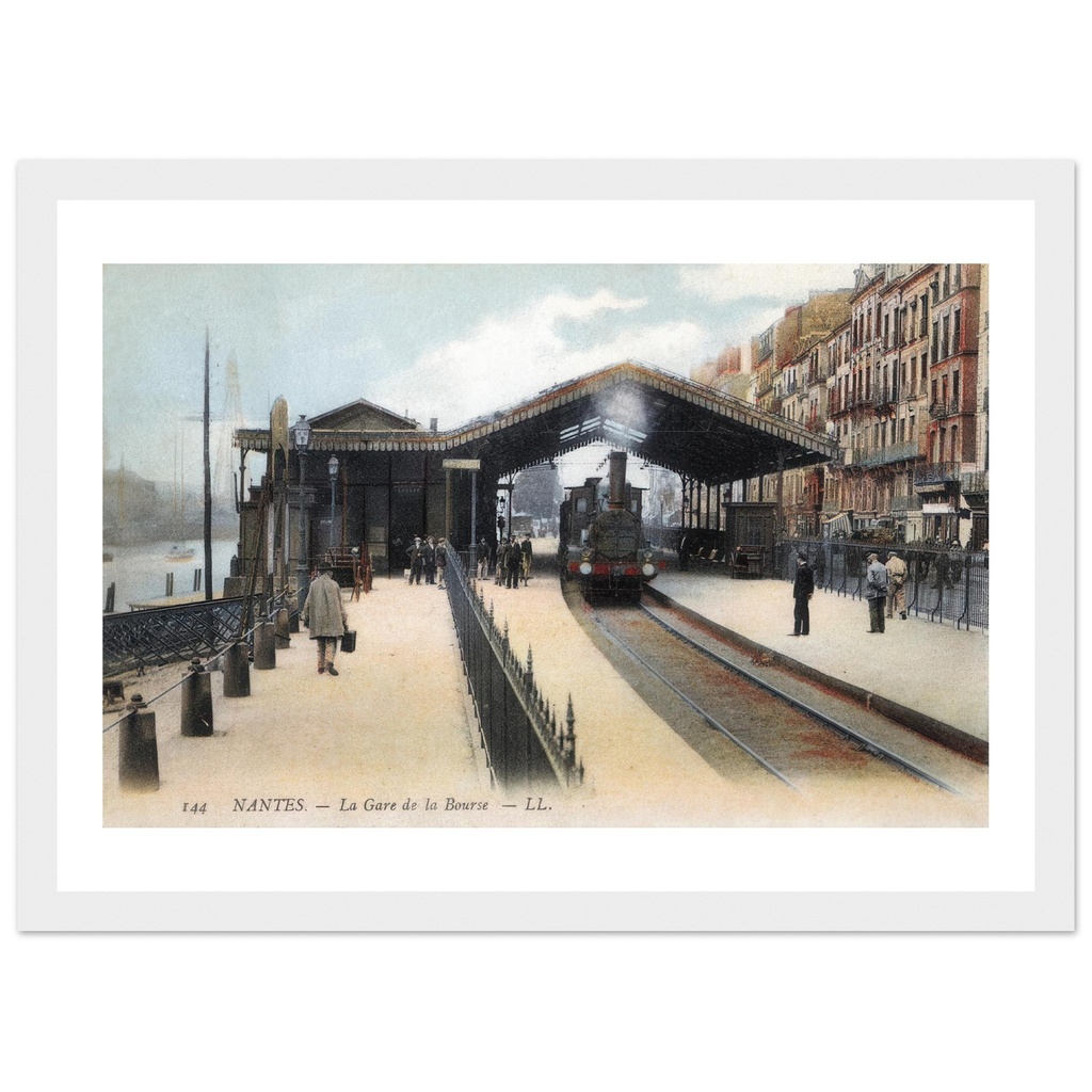 Nantes - La Gare de la bourse