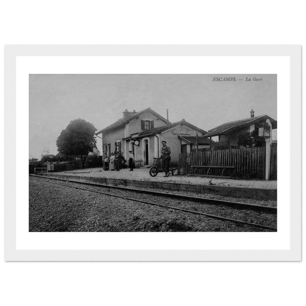 Escamps - La Gare