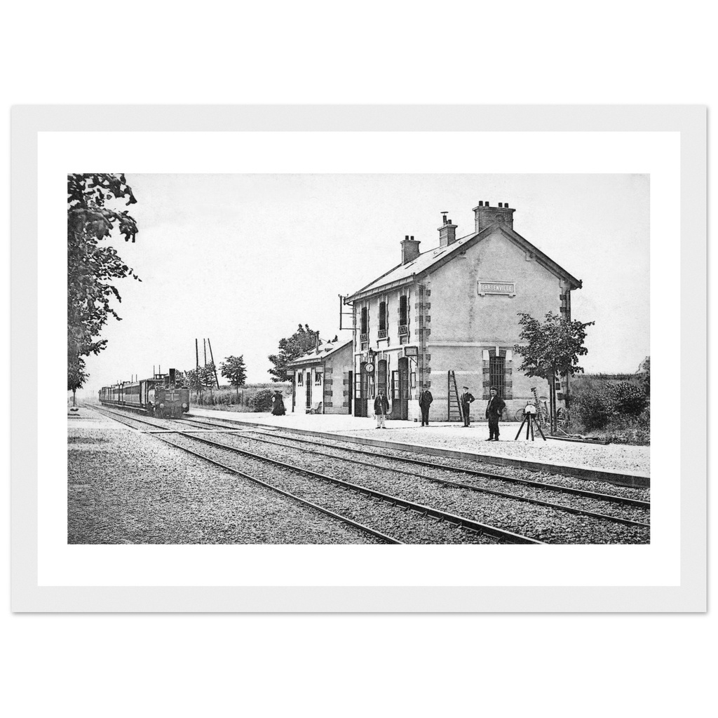 Gargenville - La Gare