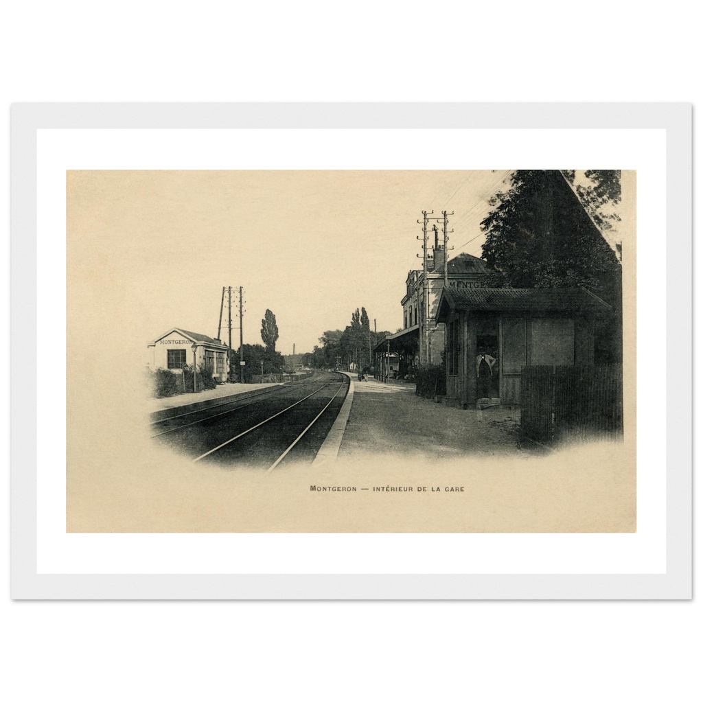 Montgeron - Interieur de la Gare