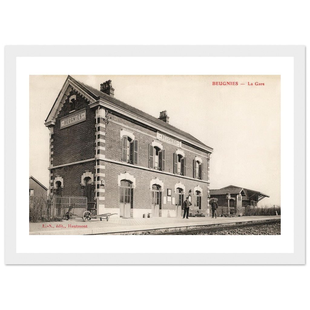 Beugnies- La gare