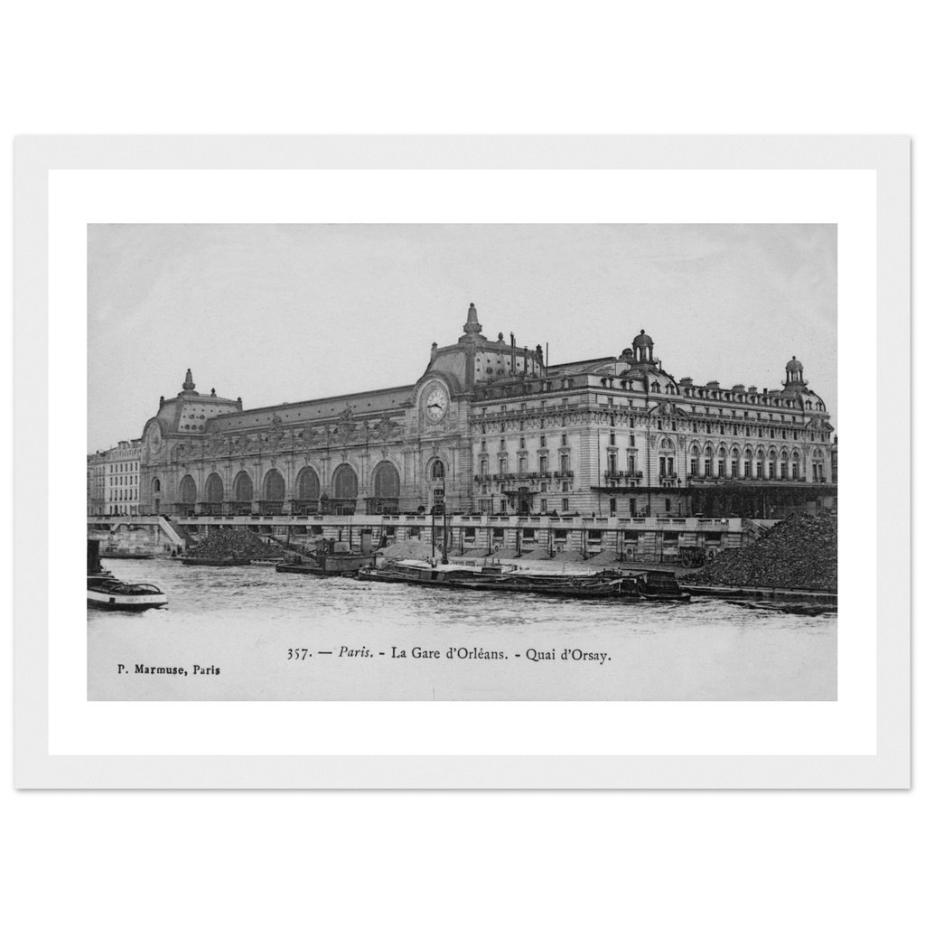 Paris - Interieur de la nouvelle gare d'Orleans, Quai d'Orsay