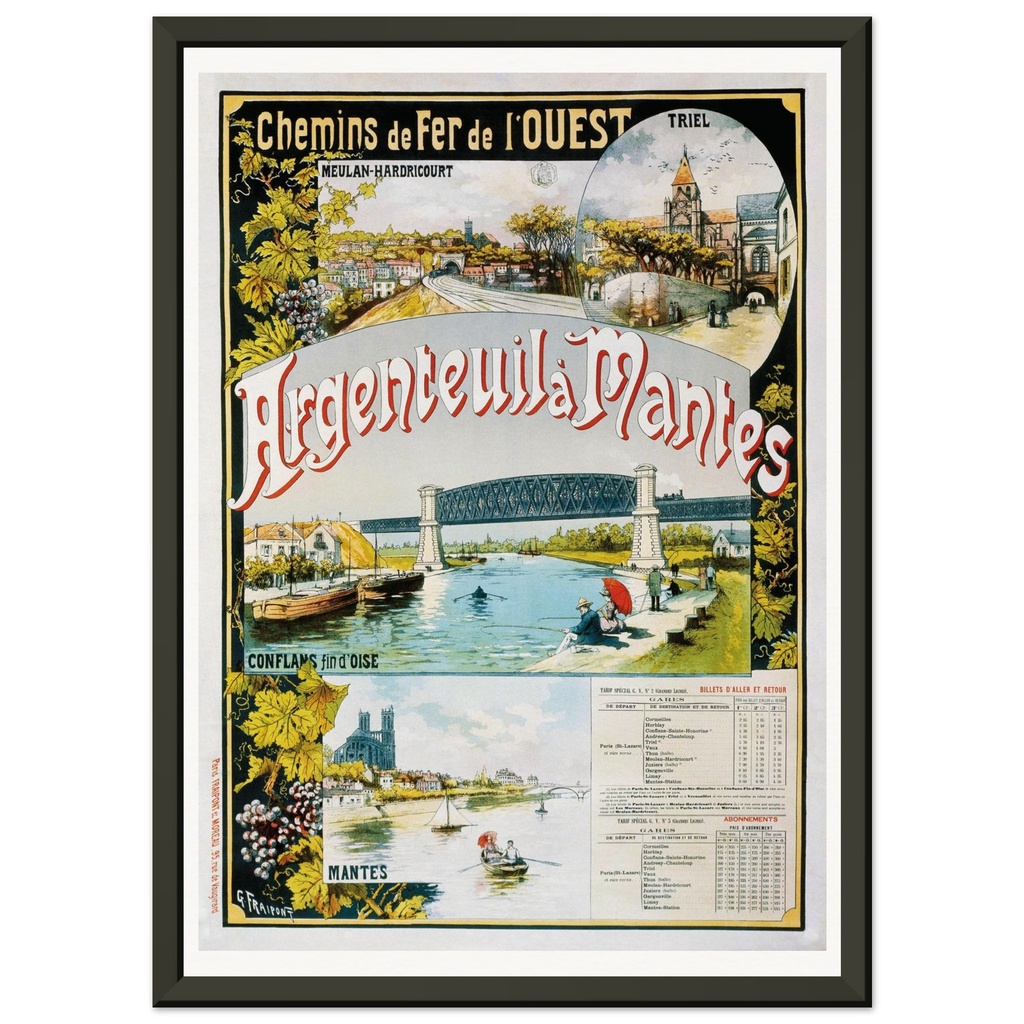 D'Argenteuil à Mantes