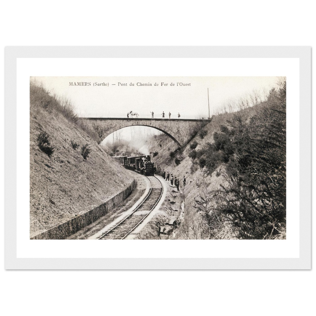 Mamers - Pont du chemin de fer de L'ouest
