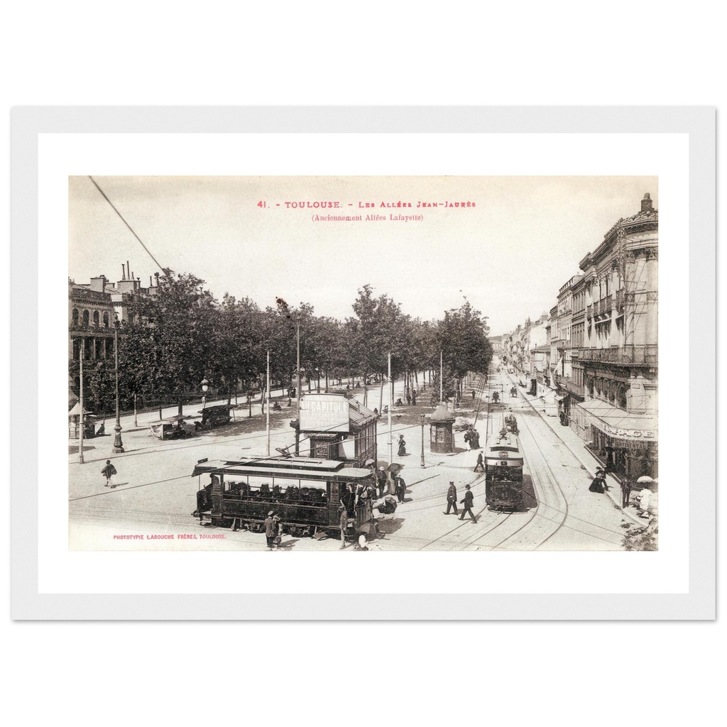 Toulouse les allees Jean Jaures