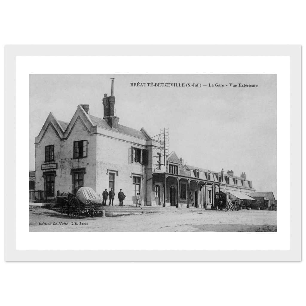 Breaute - Bruzeville - la Gare exterieure