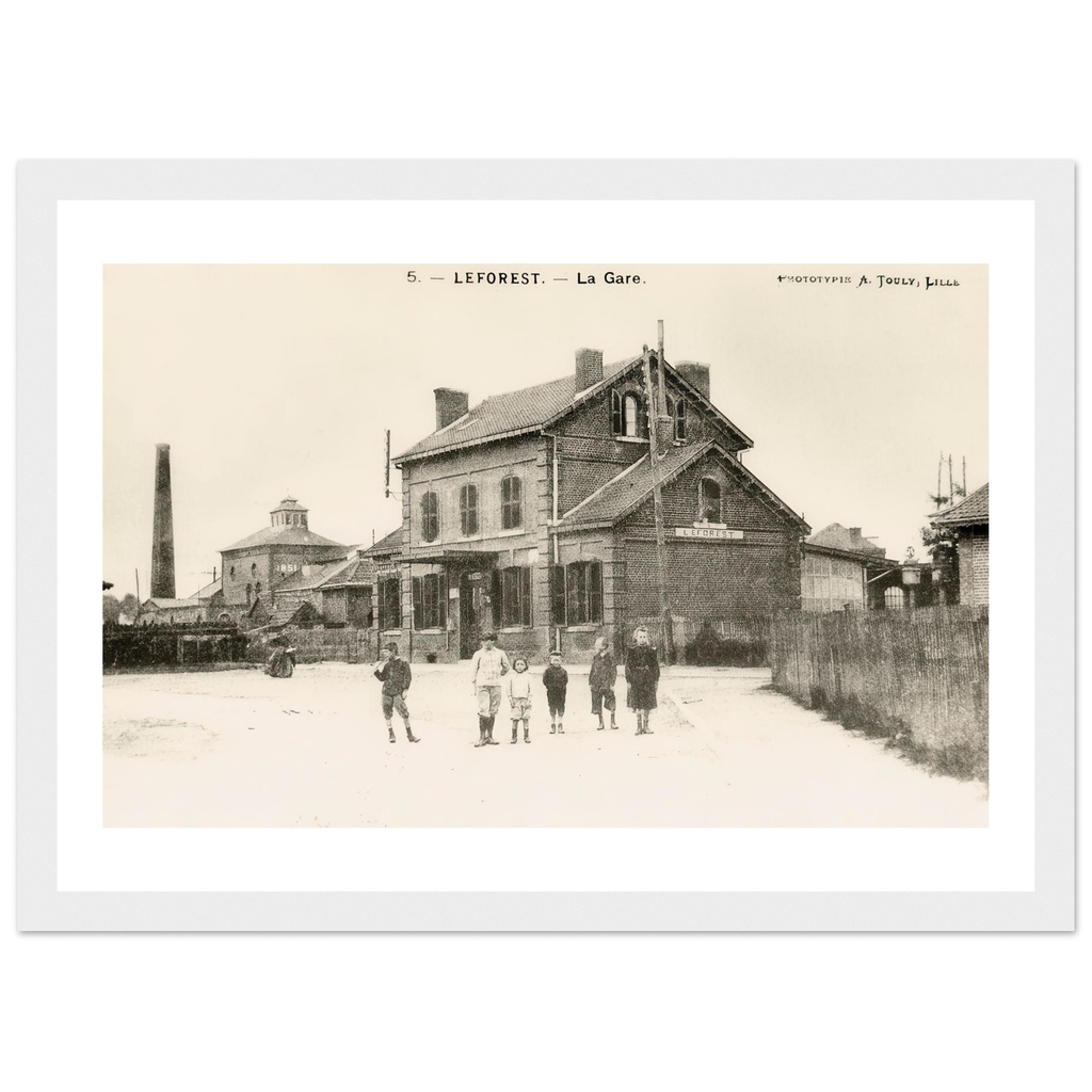 Leforest- la gare