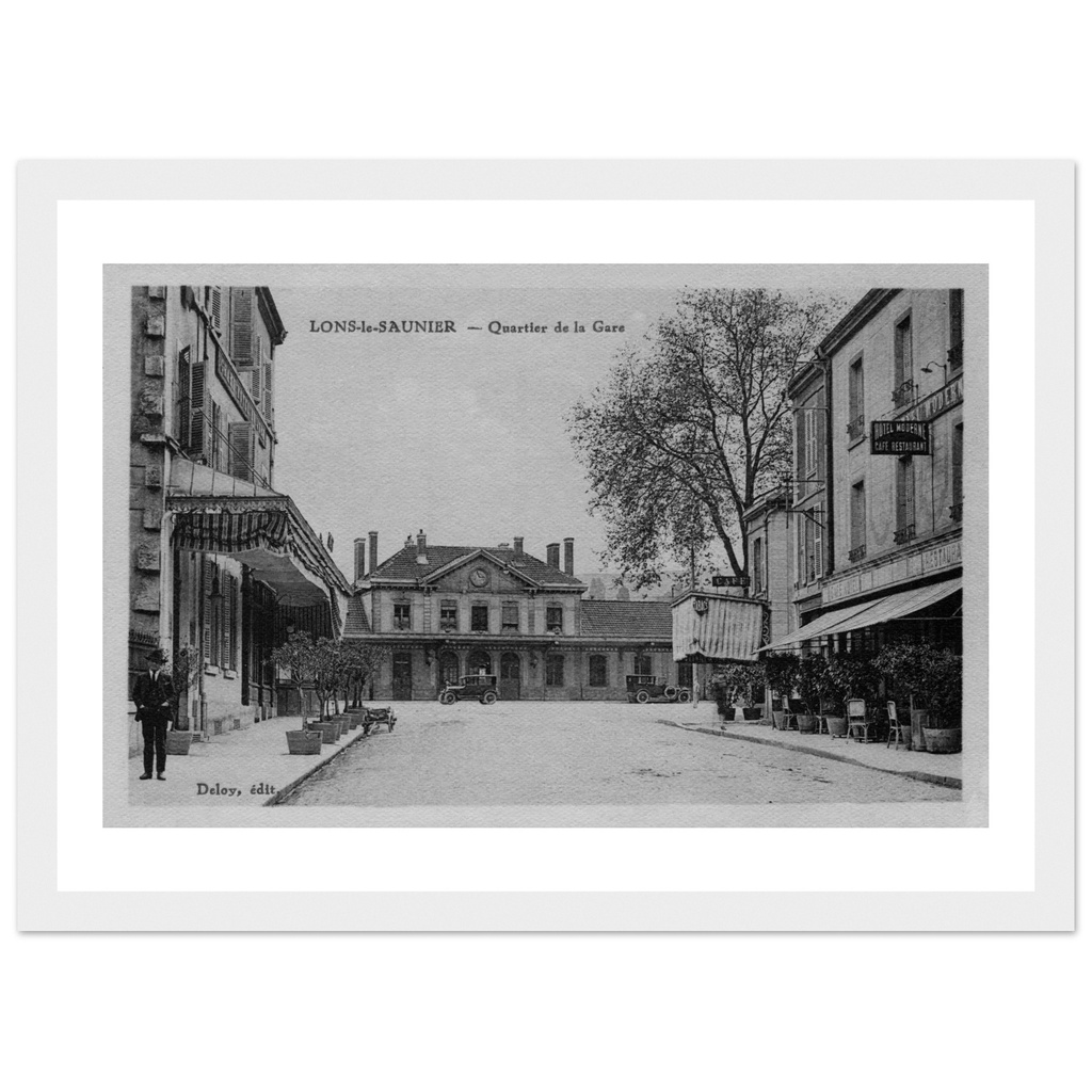 Lons le Saunier - lQuartier de la Gare