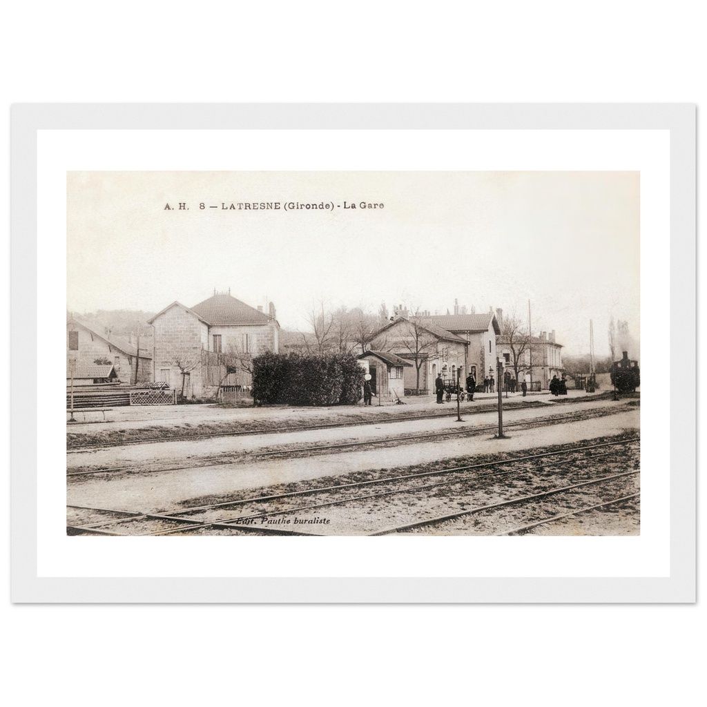Latresbe (Gironde) - La Gare