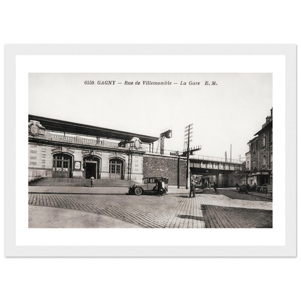 Gagny -Rue de Villemonble- La Gare