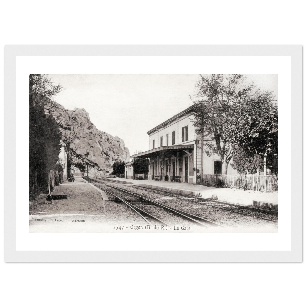 Plan-d'Organ - La Gare