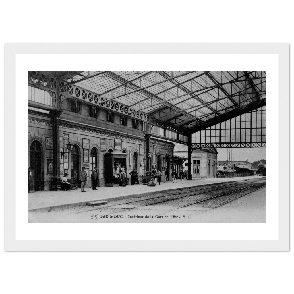 Bar-le-Duc - interieur de la Gare de l'Est