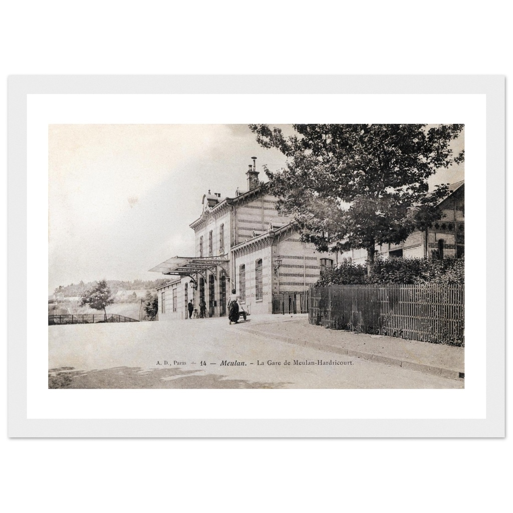 Meulan - La gare de Meulan Hardricourt