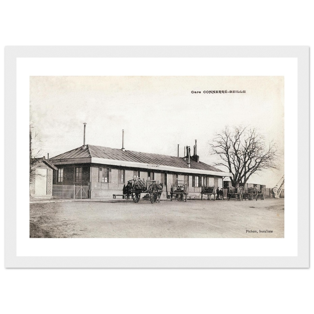 Gare Connerre-Beille Sarthe - Region Centre - France