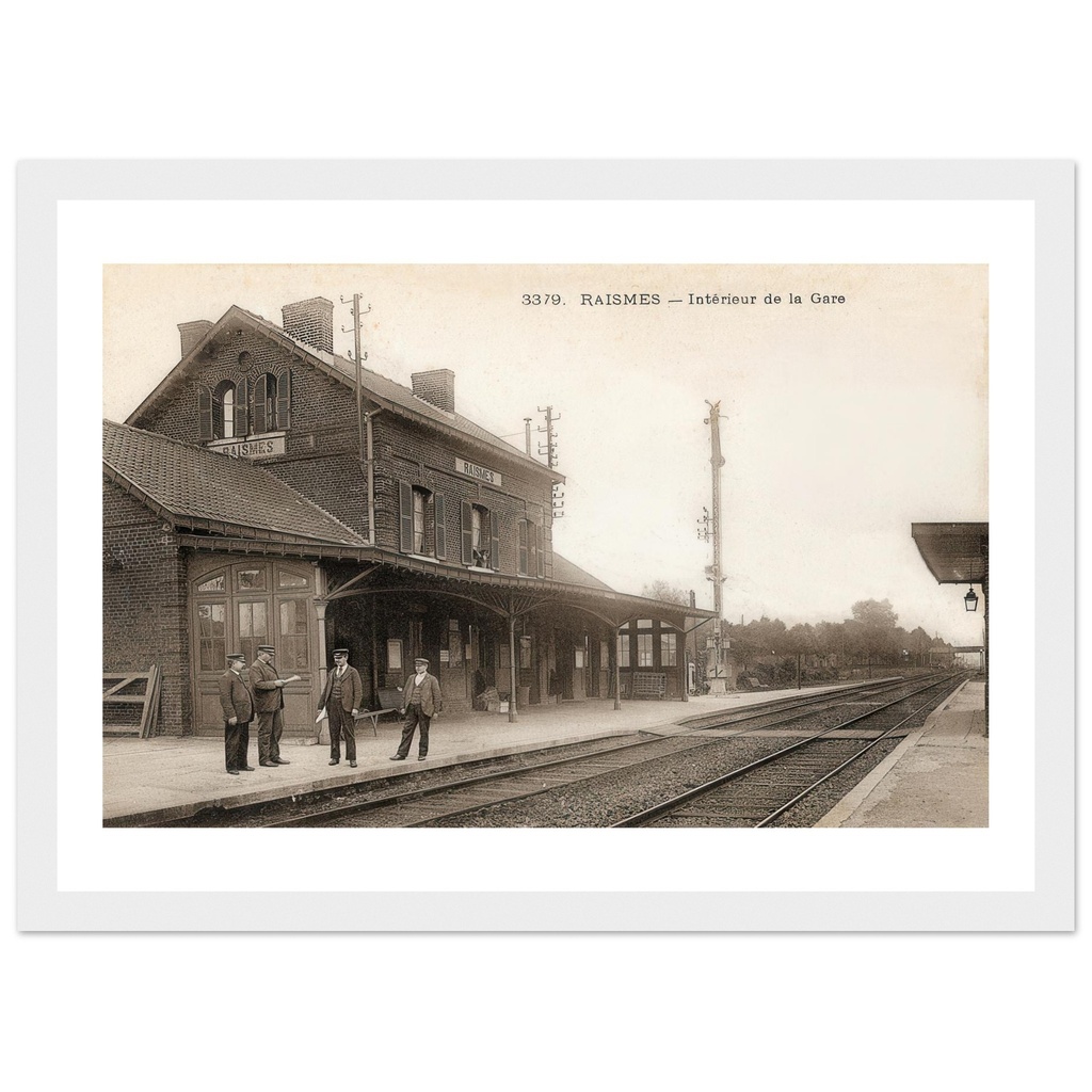 Raismes - Interieur de la Gare