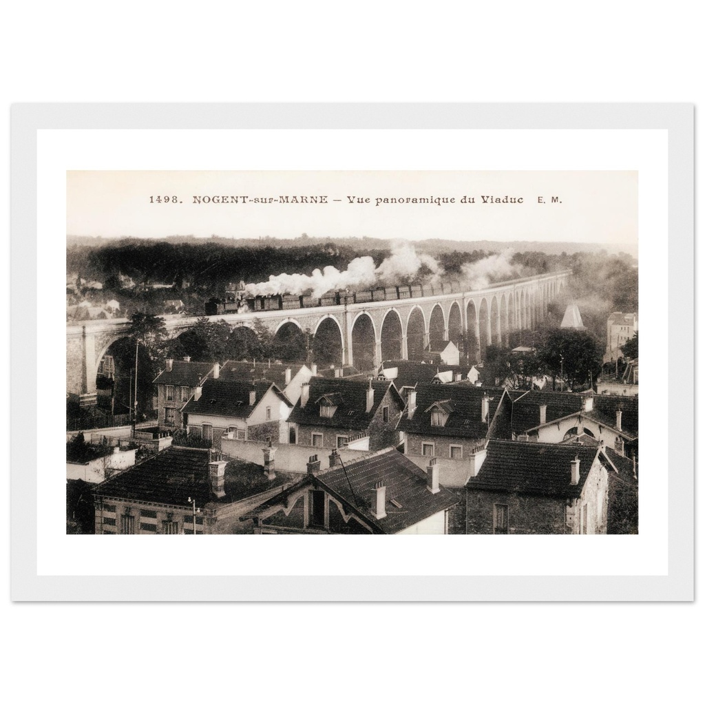 Nogent-sur-Marne - Vue panoramique du Viaduc