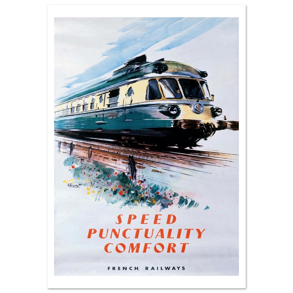 Speed punctuality comfort