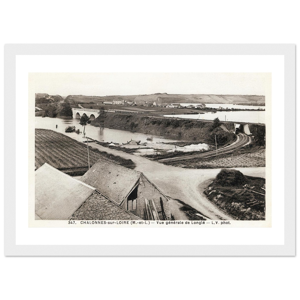 Chalonnes-sur-Loire (Maine et Loire) -Vue generale de Longle