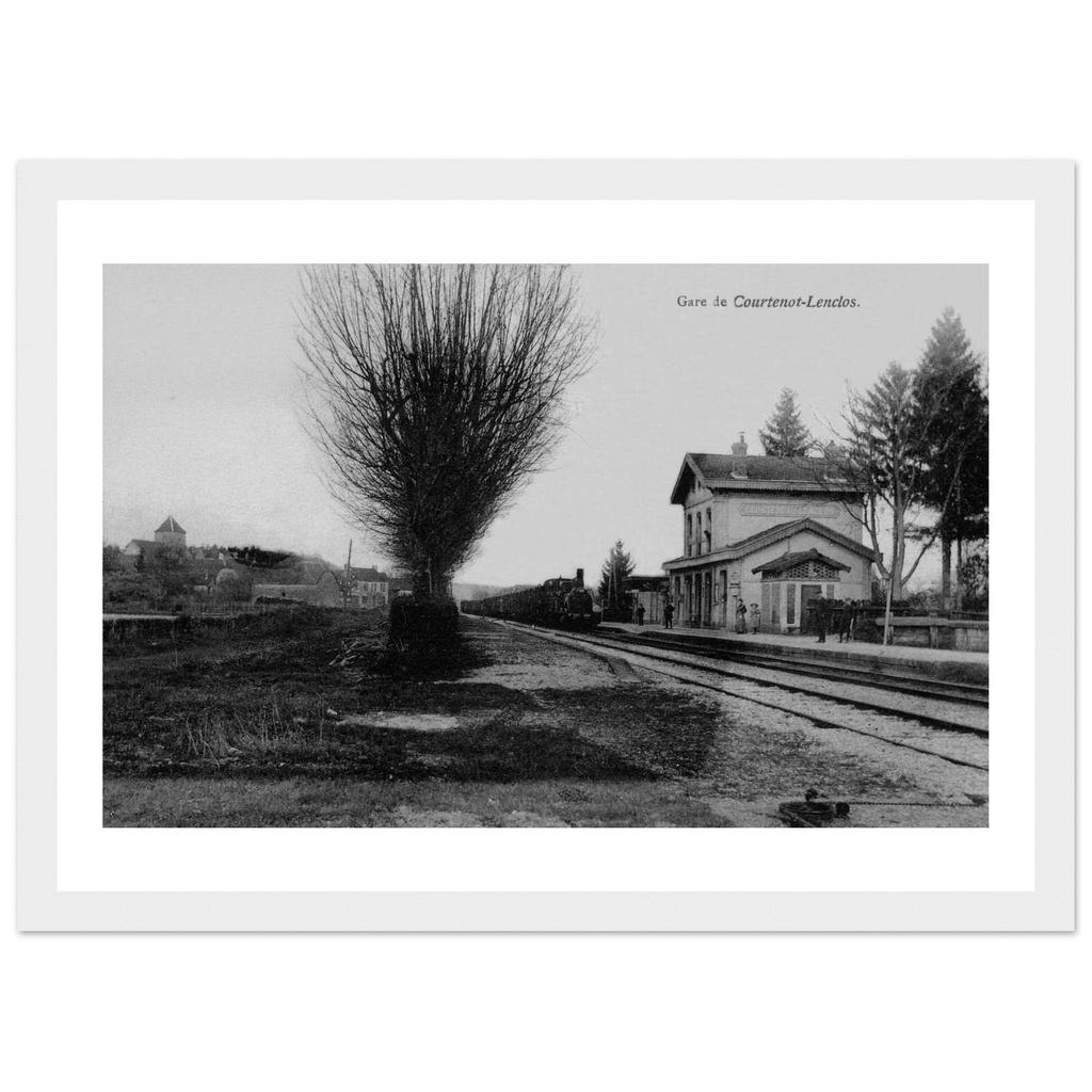 Courtenot-Lenclos - La Gare