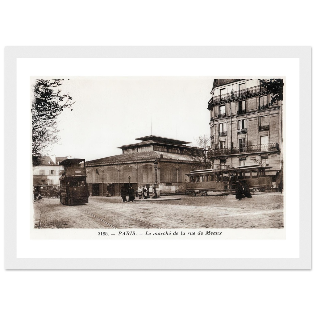 Le Marche de la rue de Meaux