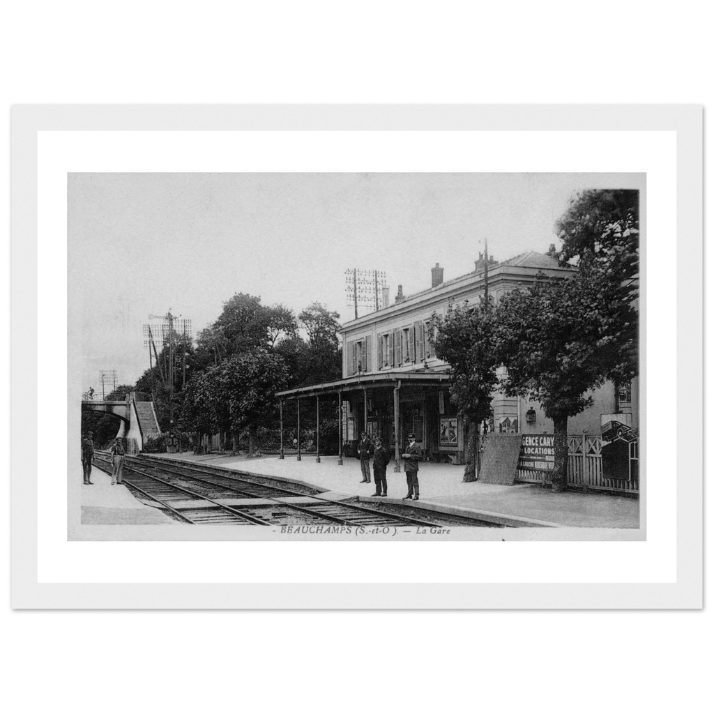 Montigny-Beauchamps - La gare