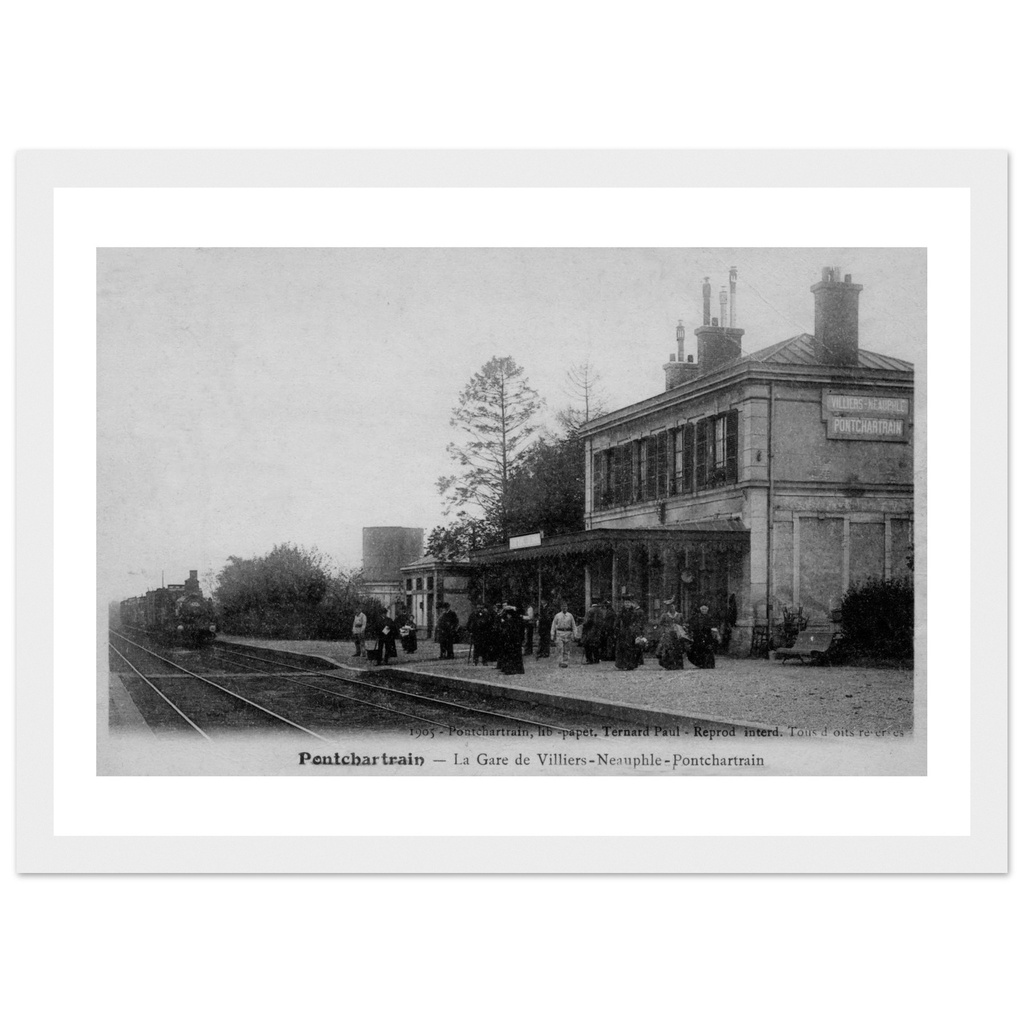 Pontchartrain - La Gare de Villier Neauphle - Pont Chartrain
