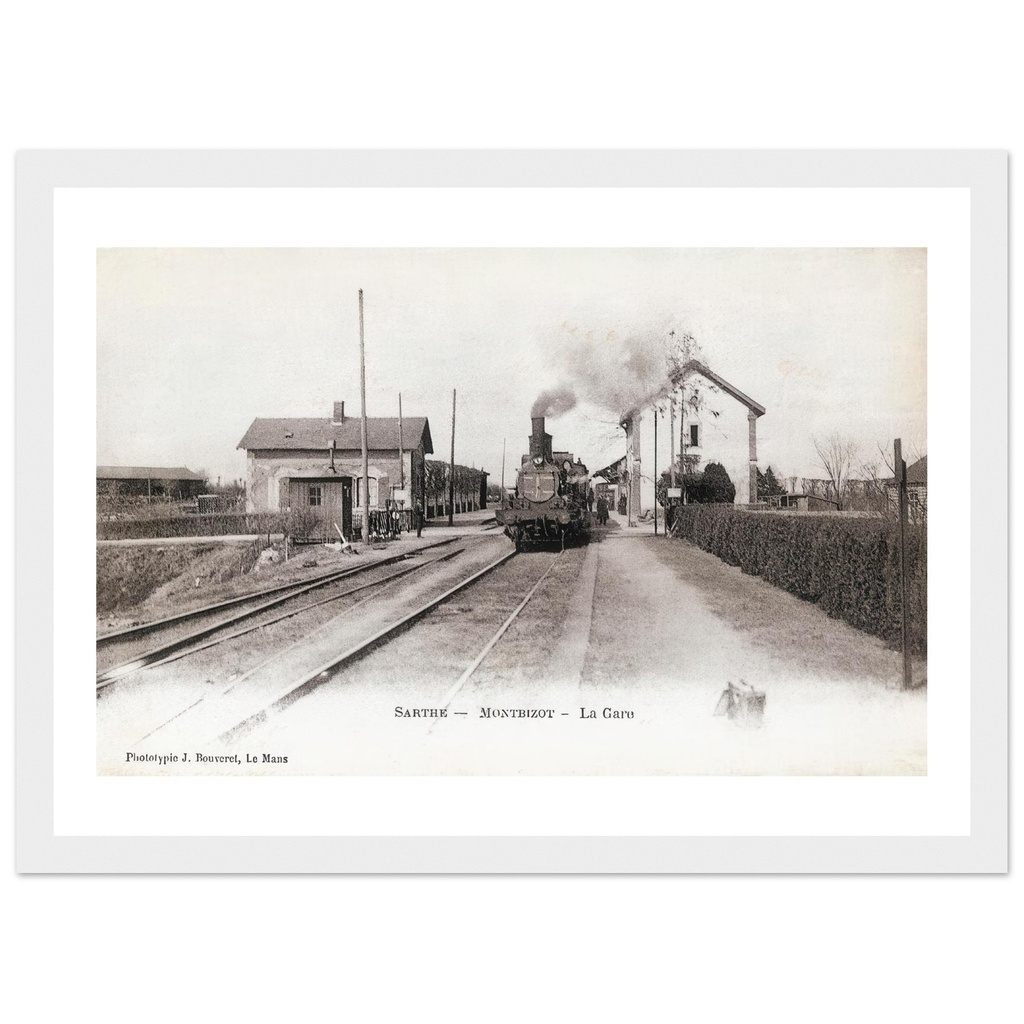 Sarthe-Montbizot - La Gare