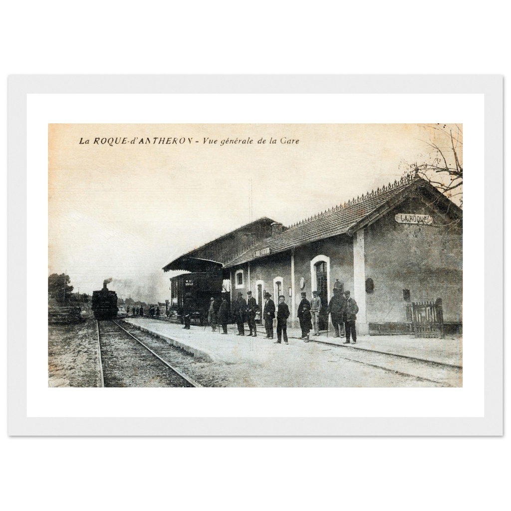 La Roque d'Antheron - Vue generale de la Gare
